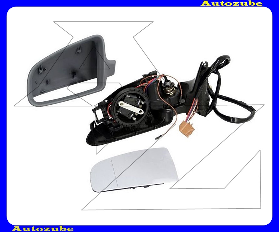 Visszapillantó tükör bal, elektromos, fűthető-aszférikus tükörlappal, fényezhető borítással Visszapillantó tükör bal, elektromos, fűthető-aszférikus tükörlappal, fényezhető borítással