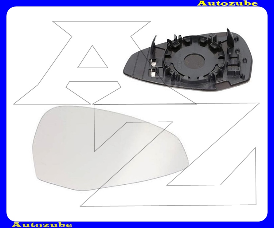Visszapillantó tükörlap jobb, fűthető-domború (tartólappal) Visszapillantó tükörlap jobb, fűthető-domború (tartólappal)