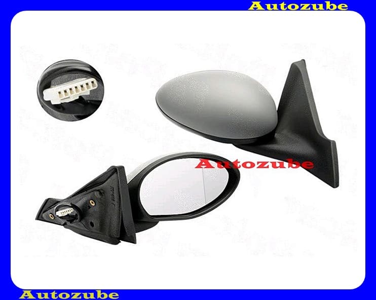 Visszapillantó tükör jobb, elektromos, fűthető-aszférikus-kék tükörlappal, fekete borítással Visszapillantó tükör jobb, elektromos, fűthető-aszférikus-kék tükörlappal, fekete borítással