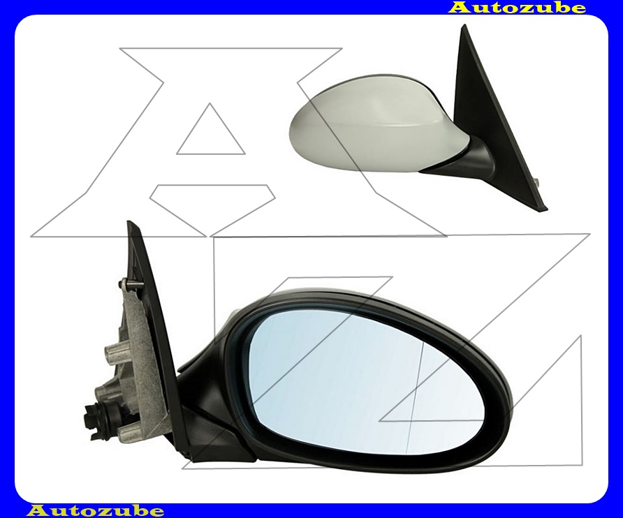 Visszapillantó tükör jobb, elektromos, fűthető-domború tükörlappal, fényezhető borítással Visszapillantó tükör jobb, elektromos, fűthető-domború tükörlappal, fényezhető borítással