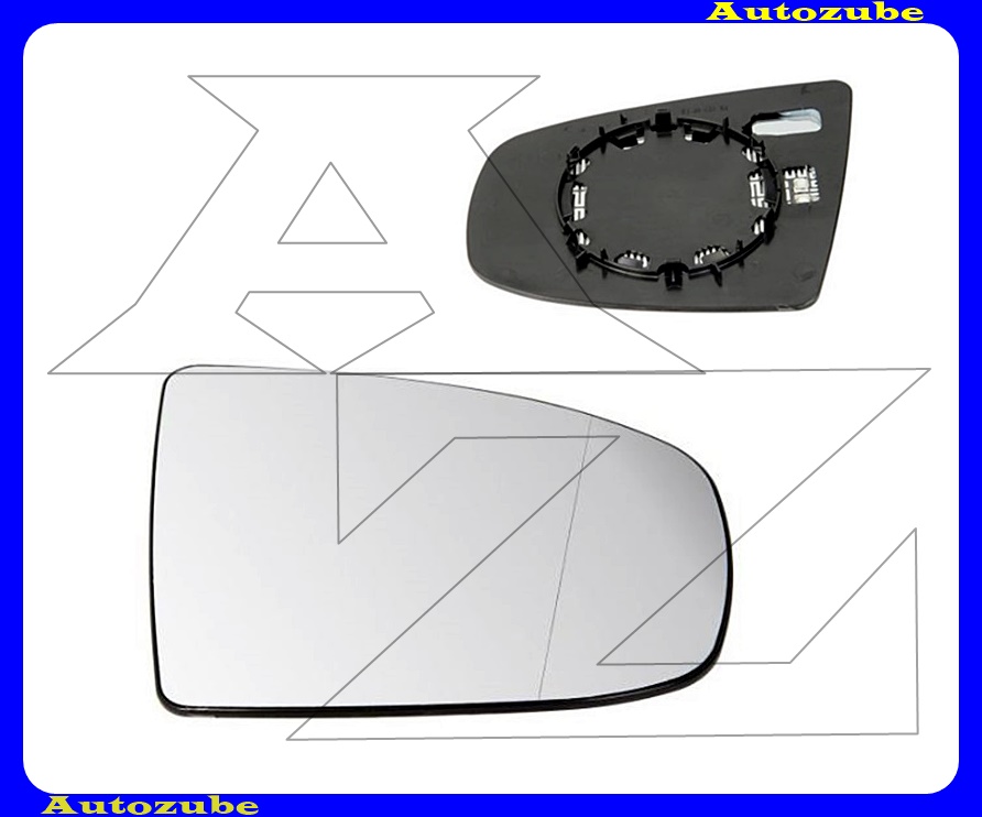 Visszapillantó tükörlap jobb, fűthető-aszférikus (tartólappal) Visszapillantó tükörlap jobb, fűthető-aszférikus (tartólappal)