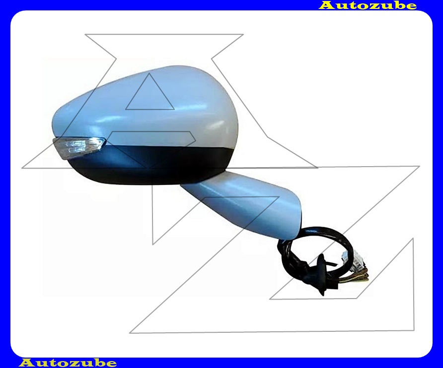 Visszapillantó tükör jobb, elektromos, fűthető-domború tükörlappal, hőmérős, fényezhető borítással, irányjelzővel Visszapillantó tükör jobb, elektromos, fűthető-domború tükörlappal, hőmérős, fényezhető borítással, irányjelzővel