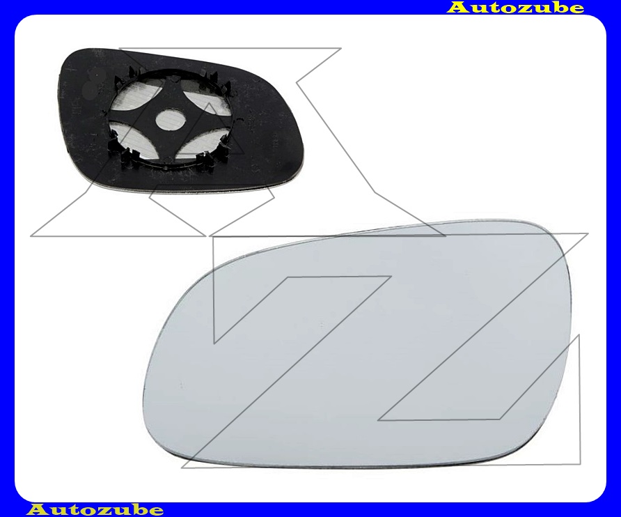 Visszapillantó tükörlap bal, domború (tartólappal) Visszapillantó tükörlap bal, domború (tartólappal)