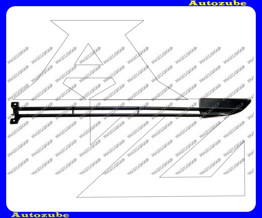 Első lökhárító alatti köténylemez díszrács bal Első lökhárító alatti köténylemez díszrács bal