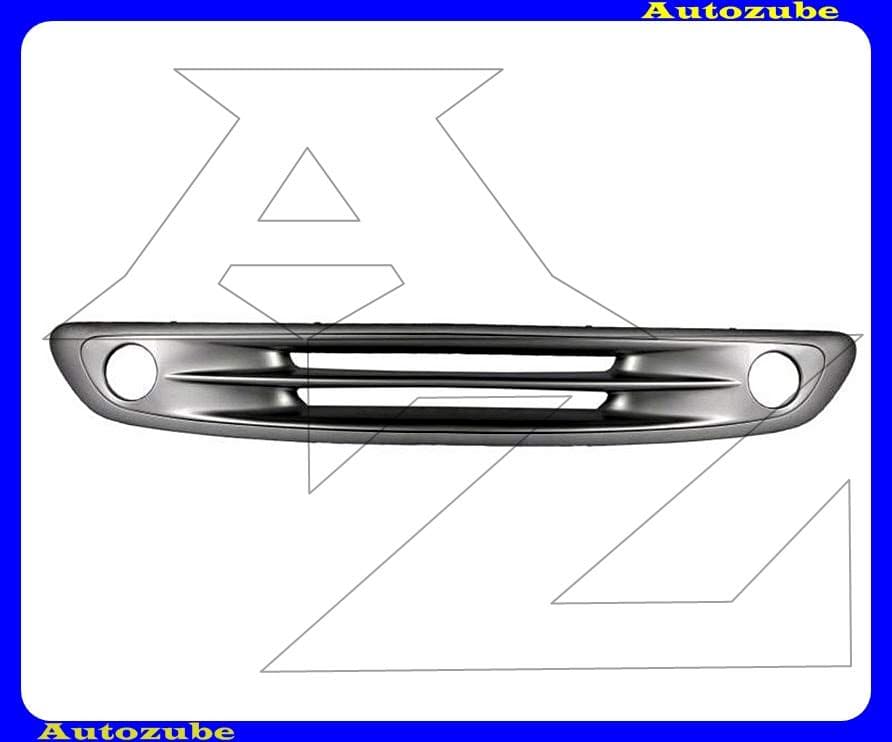 Hűtődíszrács, szürkére festett, ködlámpás Hűtődíszrács, szürkére festett, ködlámpás