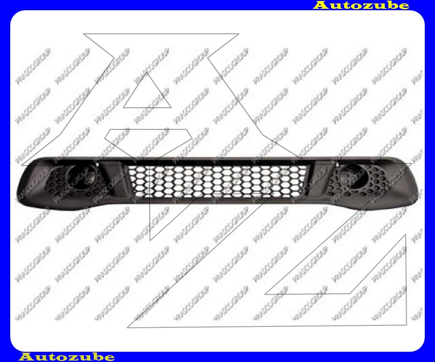 Első lökhárító rács középső Első lökhárító rács középső