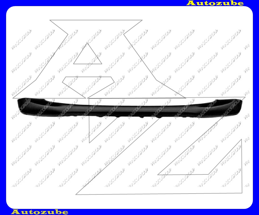Első lökhárító alsó rész fényezhető Első lökhárító alsó rész fényezhető
