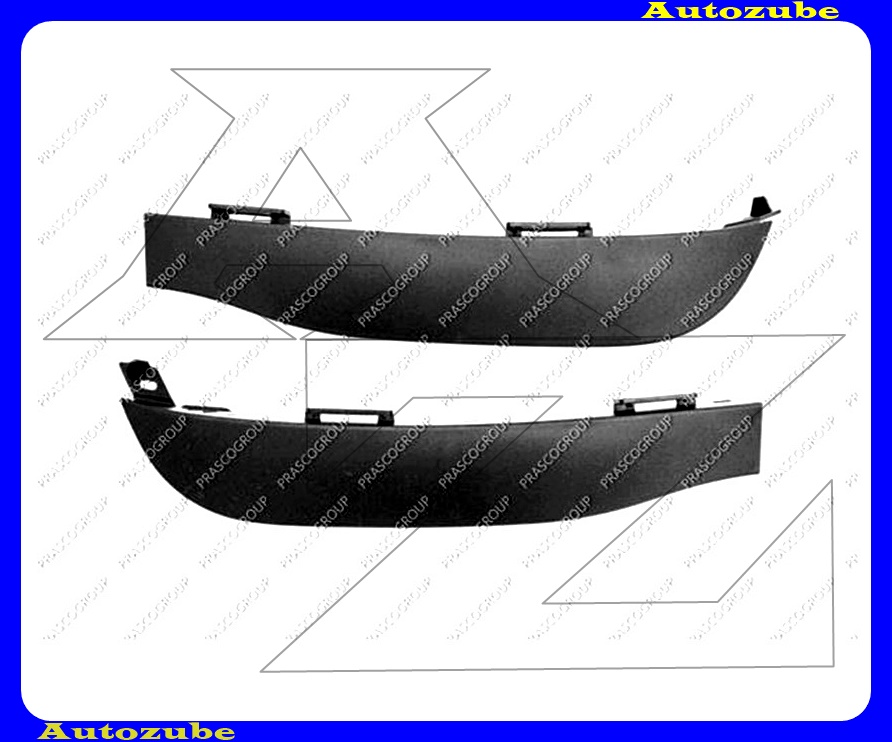 Első lökhárító alatti spoiler szett (jobb+bal) Első lökhárító alatti spoiler szett (jobb+bal)