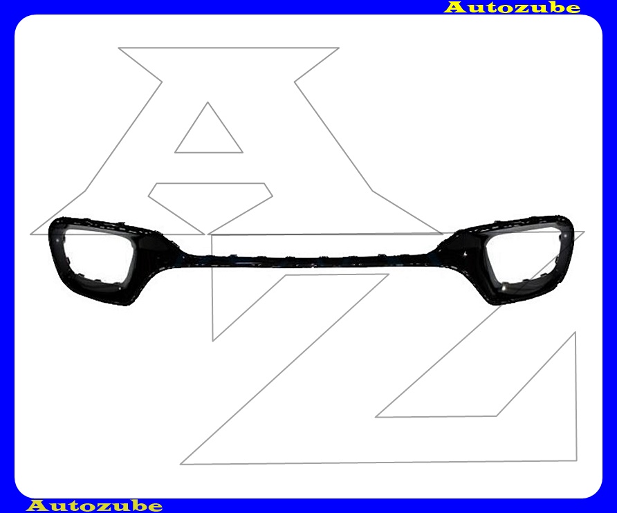 Első lökhárító középső díszléc, fényes fekete Első lökhárító középső díszléc, fényes fekete