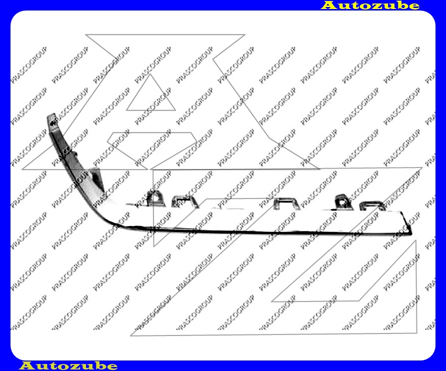 Hátsó alatti spoiler krómdíszléc bal Hátsó alatti spoiler krómdíszléc bal