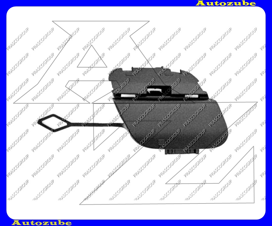 Hátsó lökhárító vonószemtakaró felső Hátsó lökhárító vonószemtakaró felső