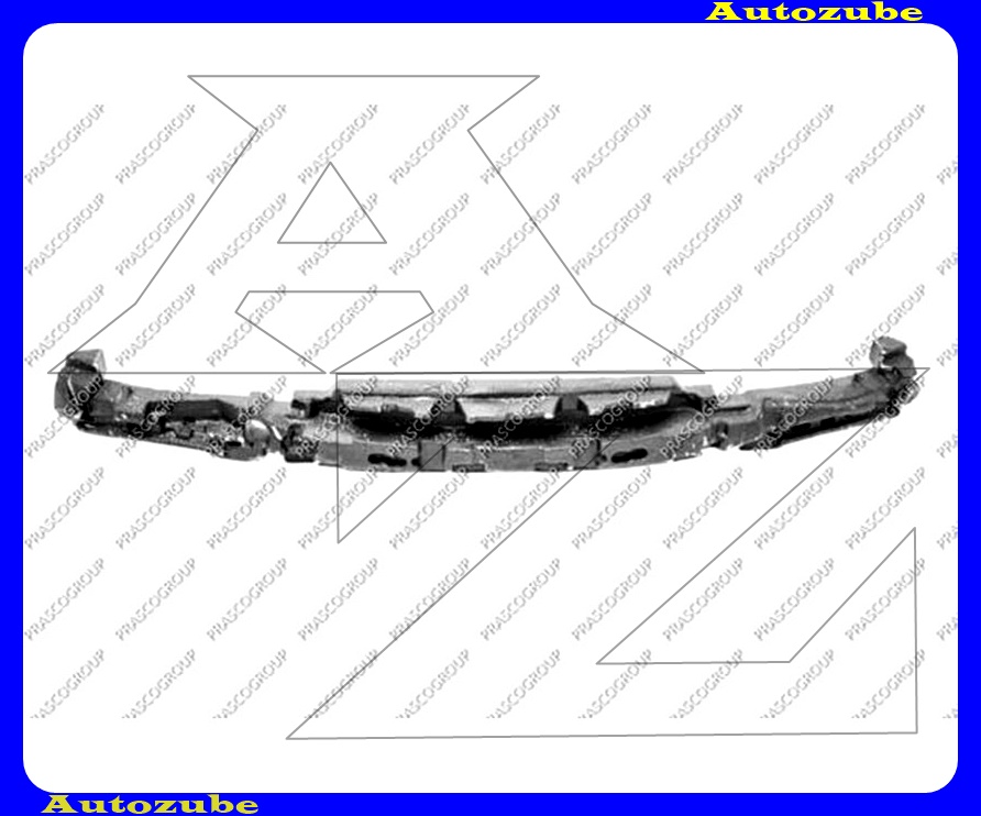 Első lökhárító merevítő energiaelnyelő habszivacs Első lökhárító merevítő energiaelnyelő habszivacs