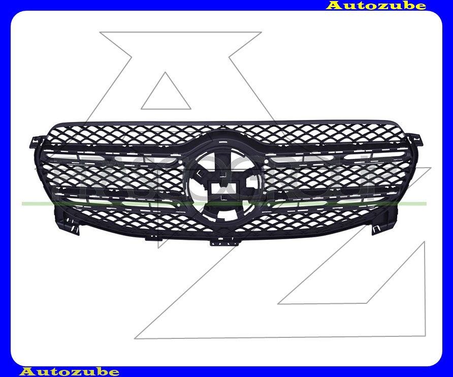 Hűtődíszrács, fekete Hűtődíszrács, fekete