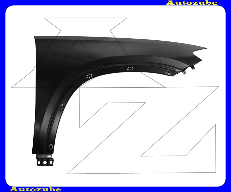 Első sárvédő jobb (alumínium) /RENDELÉSRE/ Első sárvédő jobb (alumínium) /RENDELÉSRE/