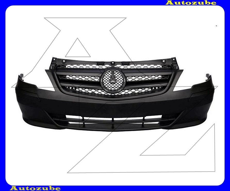 Első lökhárító fekete Első lökhárító fekete