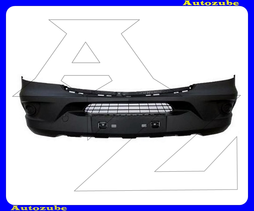 Első lökhárító fekete (nem ködlámpás) Első lökhárító fekete (nem ködlámpás)