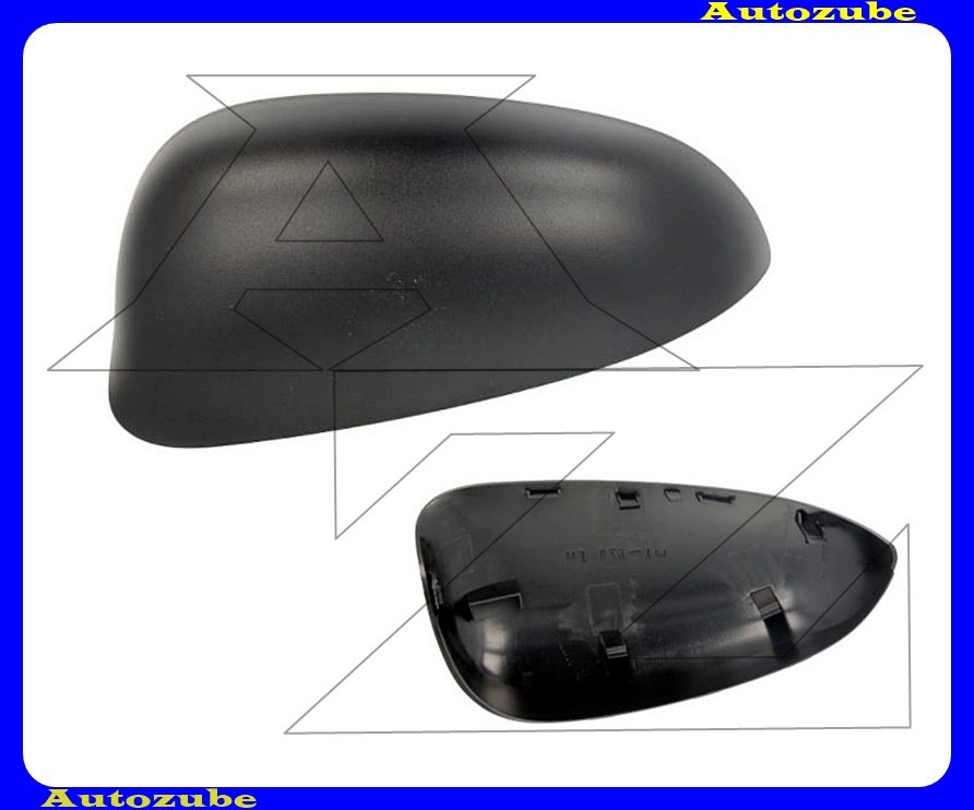Visszapillantó tükörborítás bal, fekete Visszapillantó tükörborítás bal, fekete