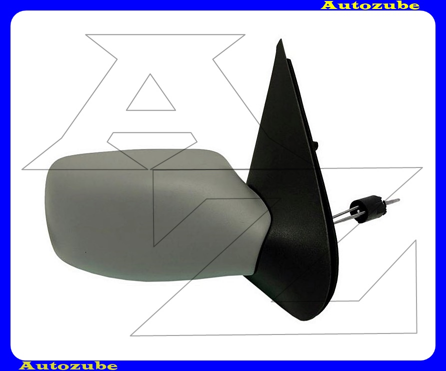 Visszapillantó tükör jobb, manuális, domború tükörlappal, fényezhető borítással Visszapillantó tükör jobb, manuális, domború tükörlappal, fényezhető borítással