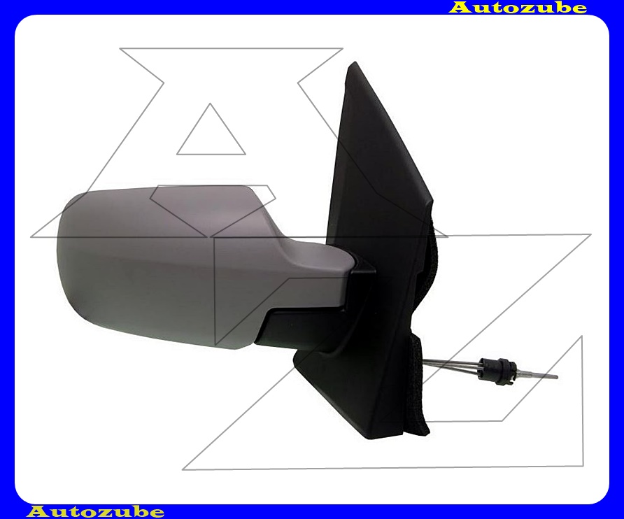 Visszapillantó tükör jobb, manuális, domború tükörlappal, fényezhető borítással Visszapillantó tükör jobb, manuális, domború tükörlappal, fényezhető borítással