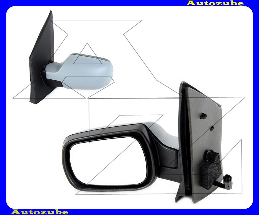 Visszapillantó tükör bal, elektromos, fűthető-domború tükörlappal, fényezhető borítással Visszapillantó tükör bal, elektromos, fűthető-domború tükörlappal, fényezhető borítással