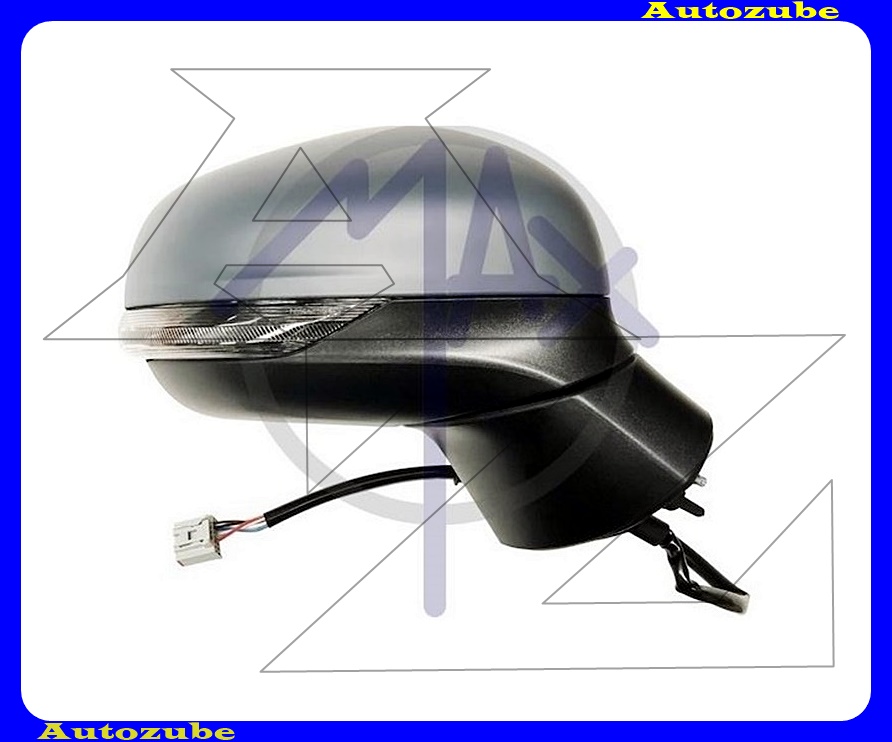 Visszapillantó tükör jobb, elektromos, fűthető-domború tükörlappal, fényezhető borítással, irányjelzővel Visszapillantó tükör jobb, elektromos, fűthető-domború tükörlappal, fényezhető borítással, irányjelzővel