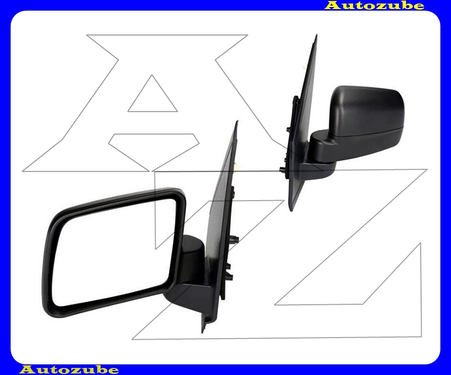 Visszapillantó tükör bal, kívűlről állítható, aszférikus tükörlappal, fekete borítással Visszapillantó tükör bal, kívűlről állítható, aszférikus tükörlappal, fekete borítással