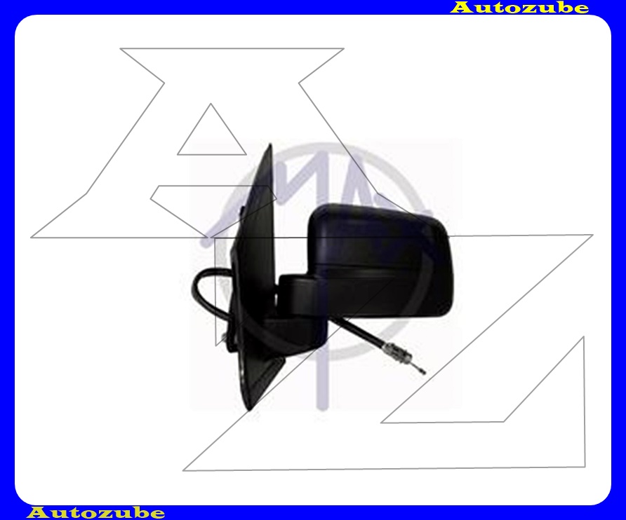 Visszapillantó tükör bal, manuális, aszférikus tükörlappal, fekete borítással Visszapillantó tükör bal, manuális, aszférikus tükörlappal, fekete borítással