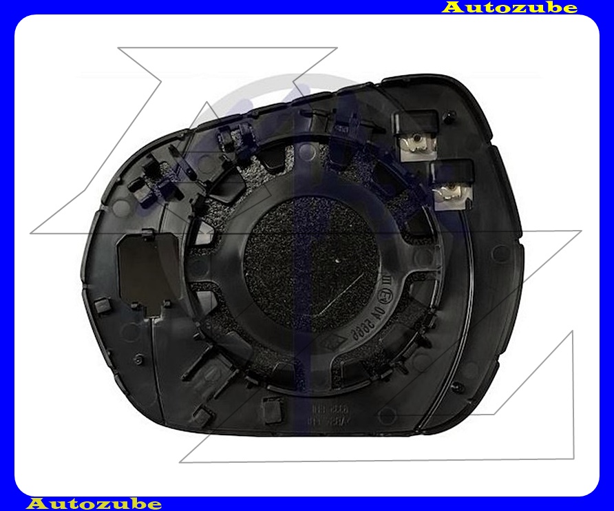 Visszapillantó tükörlap jobb, fűthető-domború (tartólappal)