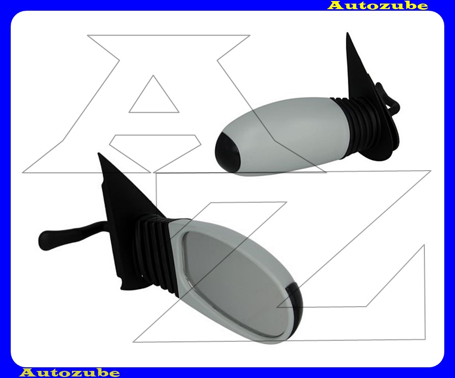 Visszapillantó tükör jobb, manuális, domború tükörlappal, fényezhető borítással Visszapillantó tükör jobb, manuális, domború tükörlappal, fényezhető borítással