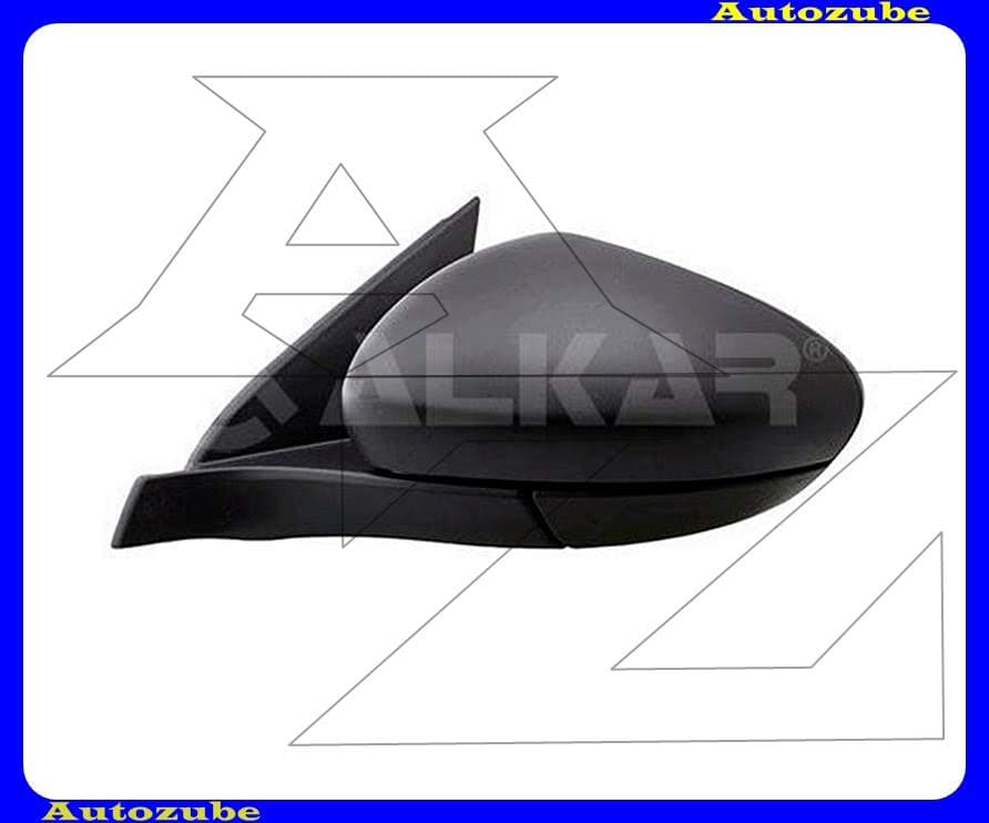 Visszapillantó tükör bal, manuális, domvború-tükörlappal, fekete borítással Visszapillantó tükör bal, manuális, domvború-tükörlappal, fekete borítással