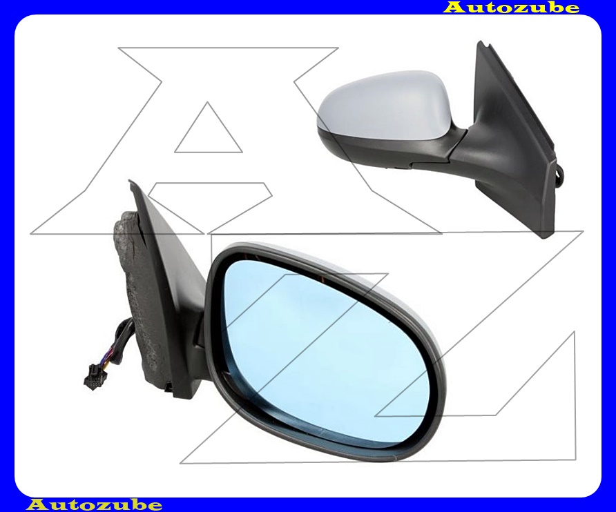 Visszapillantó tükör jobb, elektromos, fűthető-domború tükörlappal, hőmérős, fényezhető borítással Visszapillantó tükör jobb, elektromos, fűthető-domború tükörlappal, hőmérős, fényezhető borítással