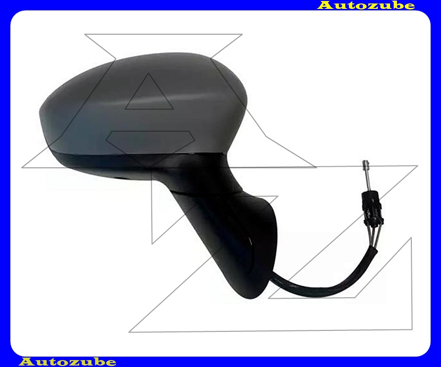 Visszapillantó tükör jobb, manuális, domború tükörlappal, fényezhető borítással Visszapillantó tükör jobb, manuális, domború tükörlappal, fényezhető borítással