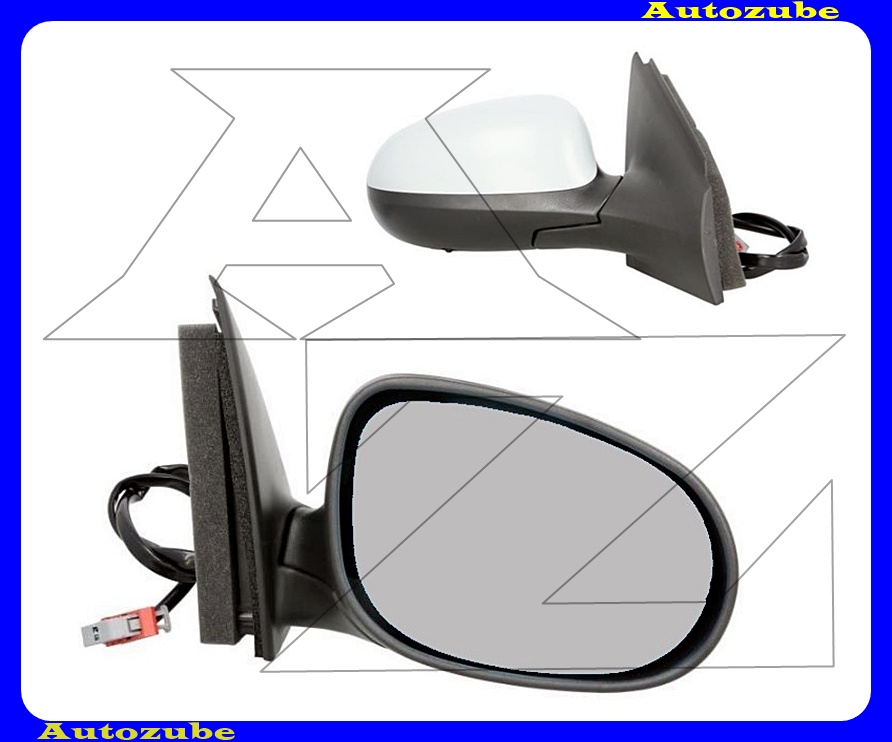 Visszapillantó tükör jobb, elektromos, fűthető-domború tükörlappal, fényezhető borítással Visszapillantó tükör jobb, elektromos, fűthető-domború tükörlappal, fényezhető borítással