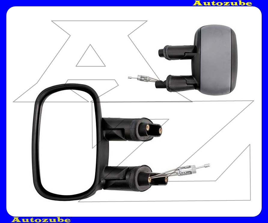 Visszapillantó tükör bal, manuális, domború tükörlappal, fényezhető borítással Visszapillantó tükör bal, manuális, domború tükörlappal, fényezhető borítással