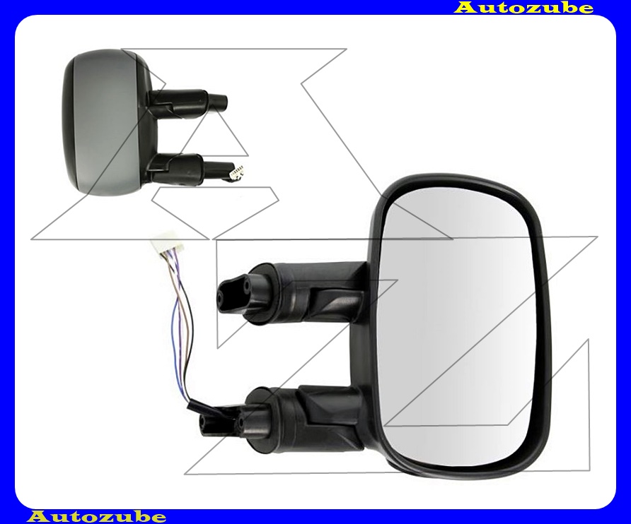 Visszapillantó tükör jobb, elektromos, fűthető-domború tükörlappal, fényezhető borítással Visszapillantó tükör jobb, elektromos, fűthető-domború tükörlappal, fényezhető borítással