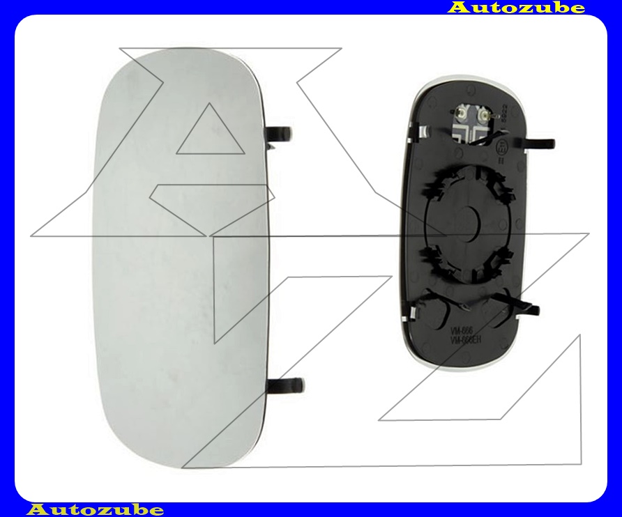 Visszapillantó tükörlap oldalfüggetlen, fűthető-domború (tartólappal) Visszapillantó tükörlap oldalfüggetlen, fűthető-domború (tartólappal)