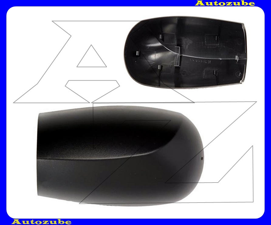 Visszapillantó tükörborítás bal, fekete Visszapillantó tükörborítás bal, fekete
