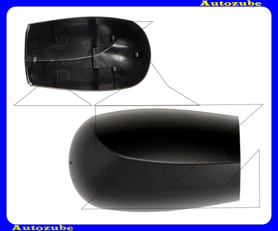 Visszapillantó tükörborítás jobb, fekete Visszapillantó tükörborítás jobb, fekete