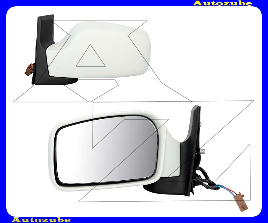 Visszapillantó tükör bal, elektromos, fűthető-domború tükörlappal, fényezhető borítással Visszapillantó tükör bal, elektromos, fűthető-domború tükörlappal, fényezhető borítással