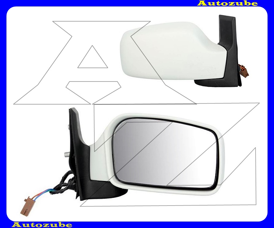 Visszapillantó tükör jobb, elektromos, fűthető-domború tükörlappal, hőmérős, fényezhető borítással Visszapillantó tükör jobb, elektromos, fűthető-domború tükörlappal, hőmérős, fényezhető borítással