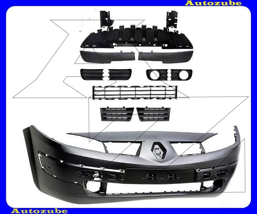 Első lökhárító alapozott (10 db kiegészítővel) komplett Első lökhárító alapozott (10 db kiegészítővel) komplett
