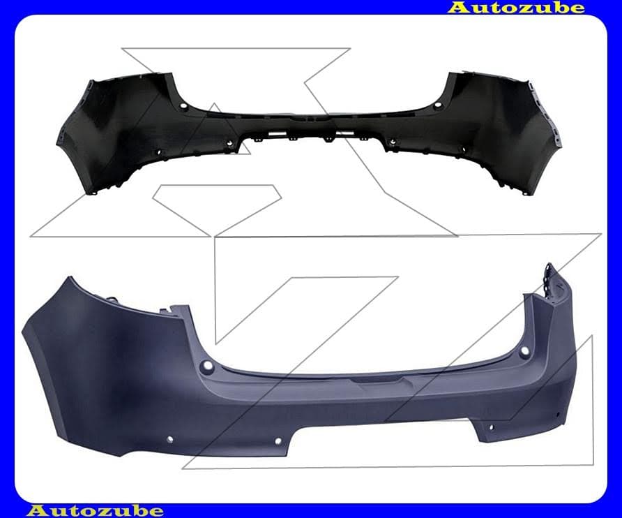 Hátsó lökhárító Hátsó lökhárító