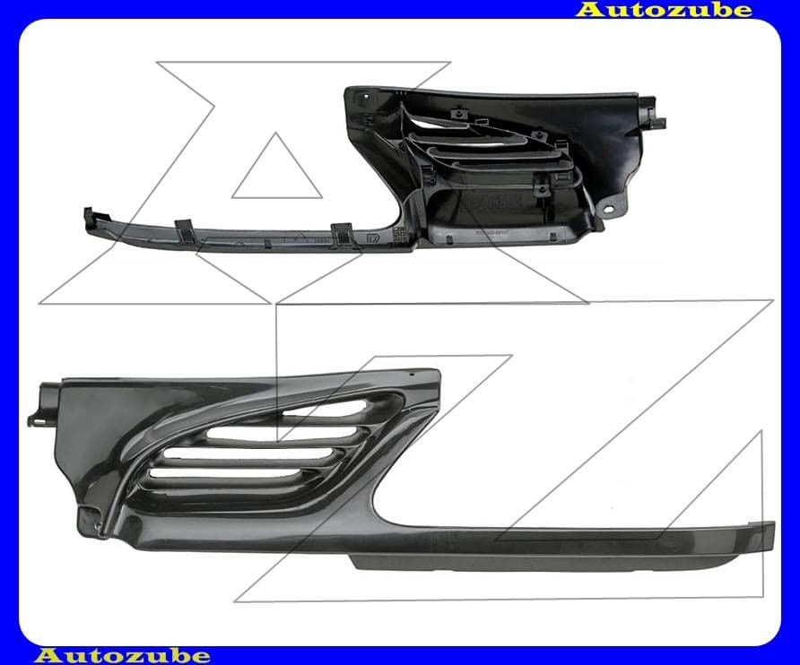 Hűtődíszrács bal Hűtődíszrács bal