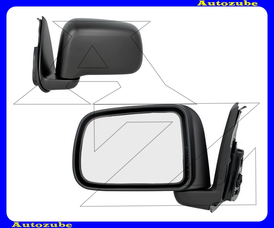 Visszapillantó tükör bal, elektromos, domború tükörlappal, fényezhető borítással Visszapillantó tükör bal, elektromos, domború tükörlappal, fényezhető borítással