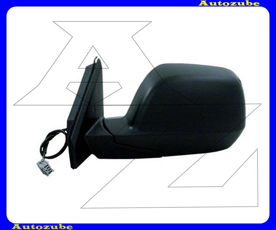 Visszapillantó tükör bal, elektromosan behajló, fűthető tükörlappal, fényezhető borítással Visszapillantó tükör bal, elektromosan behajló, fűthető tükörlappal, fényezhető borítással