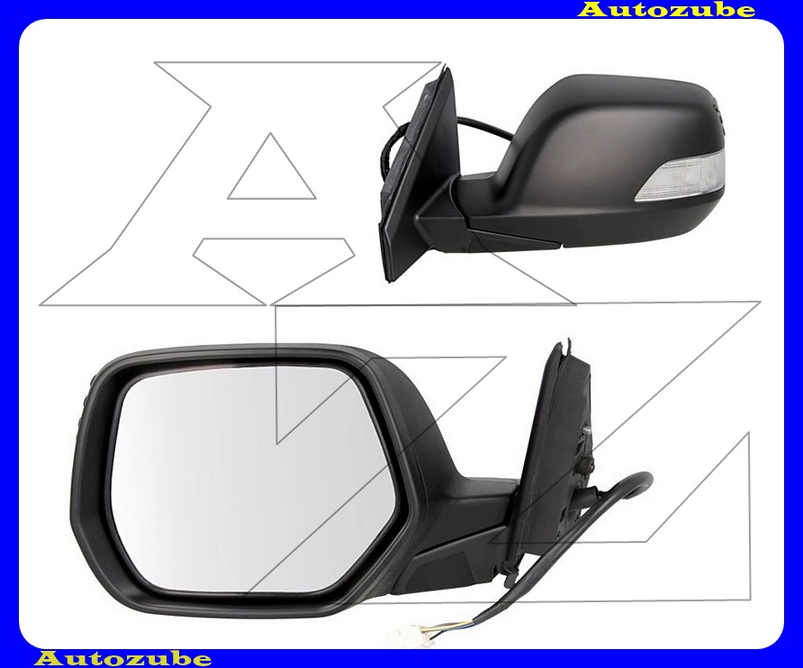 Visszapillantó tükör bal, elektromos, fűthető-domború tükörlappal, fényezhető borítással, irányjelzővel Visszapillantó tükör bal, elektromos, fűthető-domború tükörlappal, fényezhető borítással, irányjelzővel