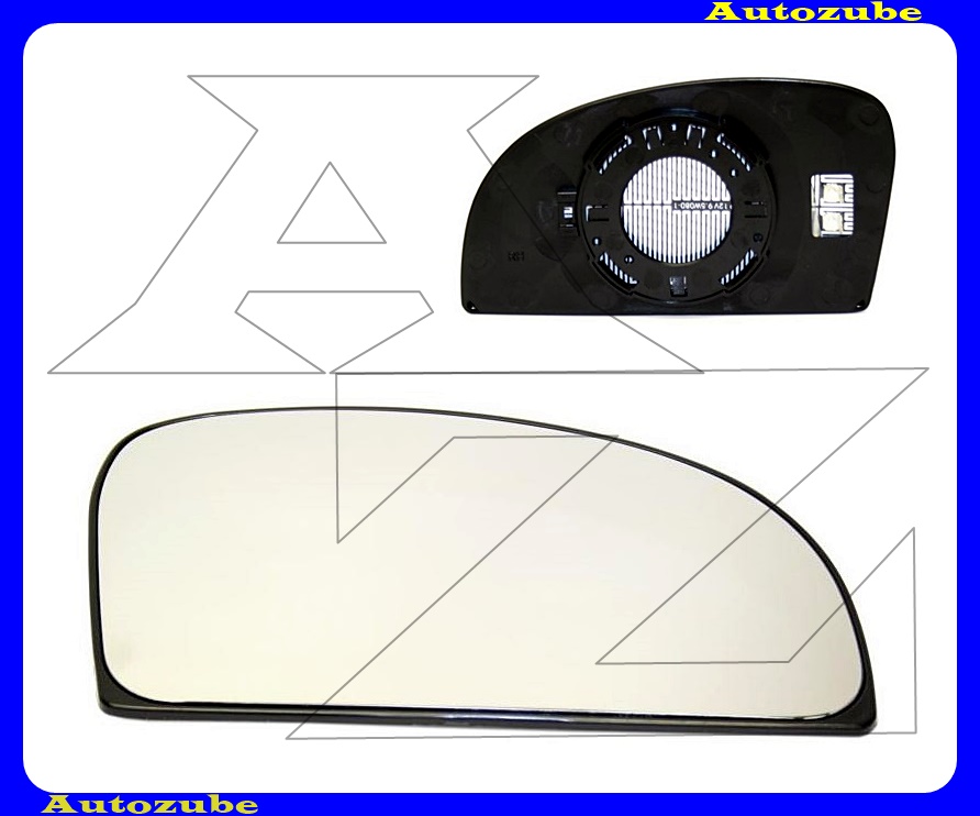 Visszapillantó tükörlap jobb, fűthető-domború (tartólappal) Visszapillantó tükörlap jobb, fűthető-domború (tartólappal)