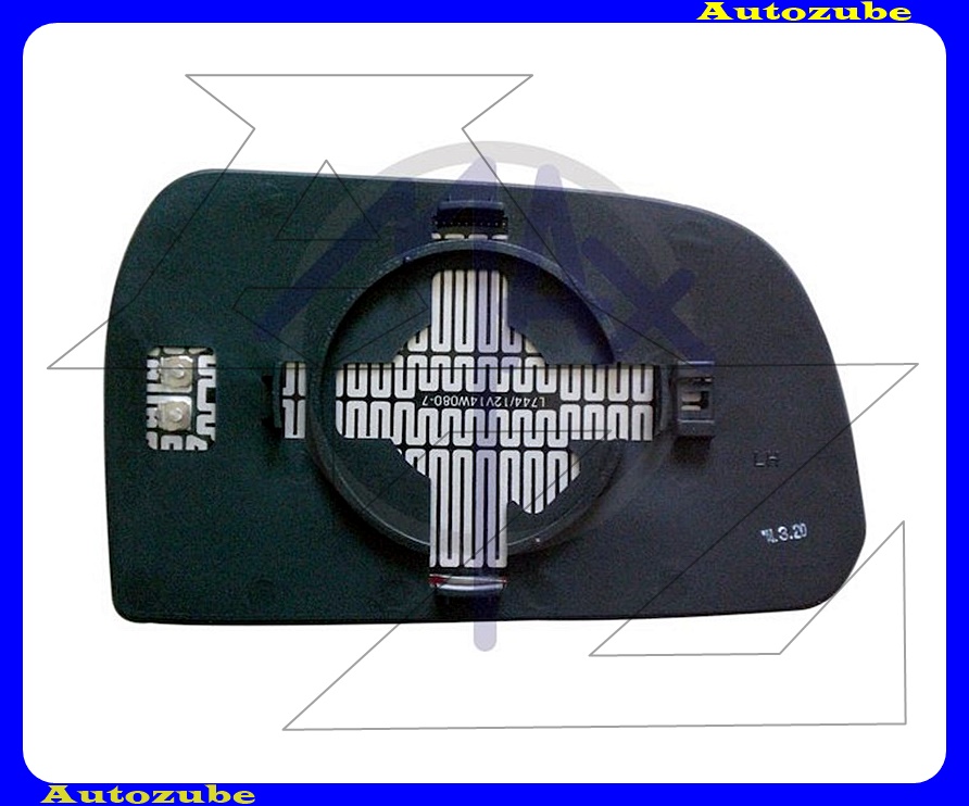 Visszapillantó tükörlap bal, fűthető-domború (tartólappal) Visszapillantó tükörlap bal, fűthető-domború (tartólappal)