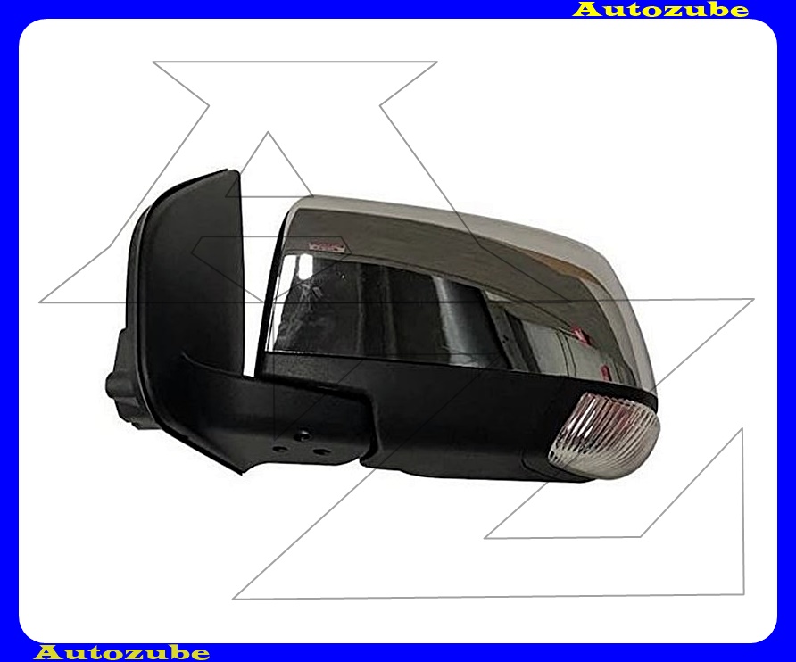 Visszapillantó tükör bal, elektromos, fűthető-domború tükörlappal, KRÓM borítással, irányjelzővel Visszapillantó tükör bal, elektromos, fűthető-domború tükörlappal, KRÓM borítással, irányjelzővel