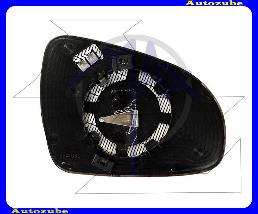 Visszapillantó tükörlap bal, fűthető-domború (tartólappal) Visszapillantó tükörlap bal, fűthető-domború (tartólappal)